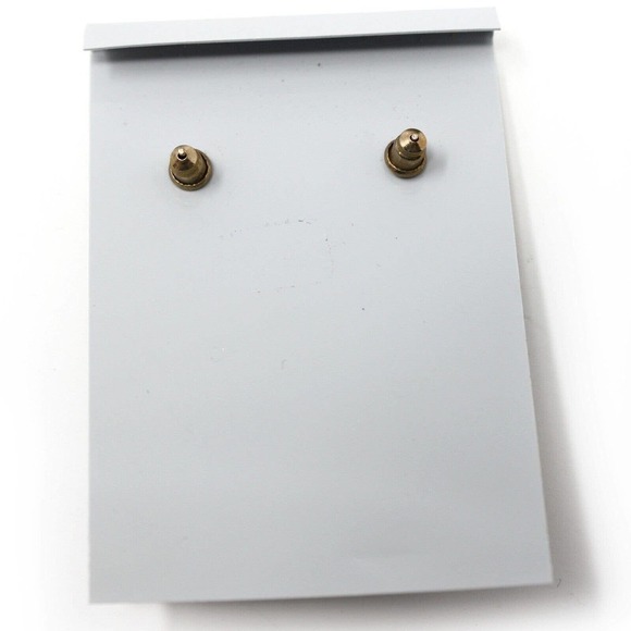 Vintage 1980s Dangle Black Heart Earrings on Card New/Old Store Stock - Hey Viv - Picture 2 of 3